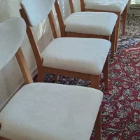 میز چهار نفره و صندلی نو