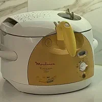 سرخکن و بخارپز مولینکس اصل در حد نو (۱و۲ کیلوگرم)