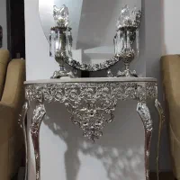 آینه و شمعدان نو|صنایع دستی و سایر لوازم تزئینی|رشت, پل تالشان|دیوار
