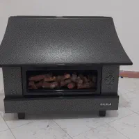 بخاری گازی طرح شومینه نیک کالا