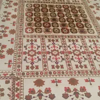 گلیم فرش ۶متری همراه پادری