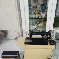 عتیقه جات چرخ خیاطی دستی قدیمی، رادیو، چرخ گوشت
