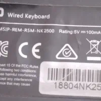 کیبرد کامپیوتر با سیم مارک2500NK|قطعات و لوازم جانبی رایانه|ایلام, |دیوار
