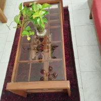 میز جلو مبلی چوبی