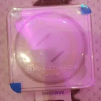 شارژر وایرلس فست سامسونگ + تبدیل otg|لوازم جانبی موبایل و تبلت|تهران, شهرک آتی شهر|دیوار