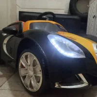 ماشین شارژی بوگاتی تحت لایسنس شیک سالم باطری نو|اسباب‌بازی بچه|تهران, شهرک ولیعصر جنوبی|دیوار