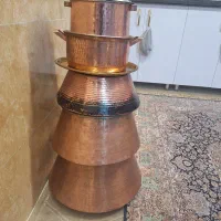 دیگ مسی تشت وسینی مسی