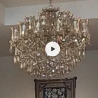 لوستر و مبل استیل ورق طلا|لوستر و چراغ آویز|تهران,  امام زاده قاسم (نیاوران)|دیوار