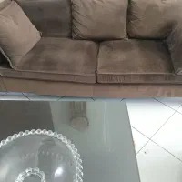 مبل نیم ست با میز ونهار خوری ۶ نفره|مبلمان خانگی و میز عسلی|کرج, شهرک مترو|دیوار