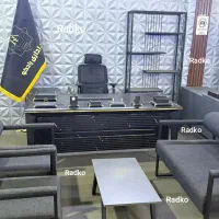 مبلمان اداری نیم ست استوانه ای /پایه مثلثی|دفتر کار|تهران, یافت‌آباد|دیوار
