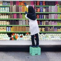 استخدام جهت فروشندگی و چیدمان مواد غذایی