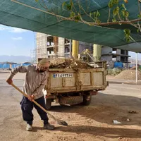 حمل نخاله ماسه شسته آجربلوک و..نیسان کمپرسی سلطانی