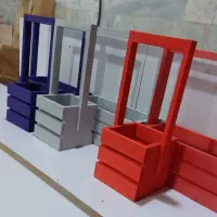 باکس چوبی گل