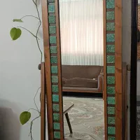 آینه قدی چوبی|آینه|رشت, باهنر|دیوار