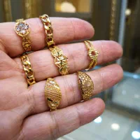 انگشتر طلا زیر یکگرم، مناسب کادویی، براروزمادر|جواهرات|شیراز, گود عربان|دیوار