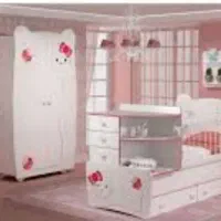 تخت و کمد مدل کیتی