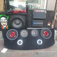 سیستم صوتی کامل ماشین