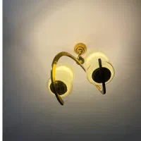 دومدل لوستر چراغ آویز نو اتاق مدرن جدید اتاق خواب|لوستر و چراغ آویز|مشهد, صیاد شیرازی|دیوار