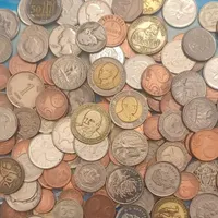 ۲ کیلو سکه خارجی کیفیت عالی