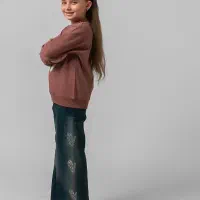 شلوار جین و دورس دخترانه|کفش و لباس بچه|بوشهر, |دیوار