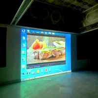 پخش ویدئو پروژکتور قسطی بدون نیاز به پرده نمایش