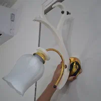 فروش لوستر به همراه دیوار کوب