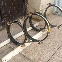 پایه بست نگهدارنده دوقلوcng پراید