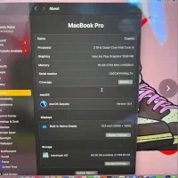 مک بوک پرو رم ۱۶ حافظه ۵۱۲|رایانه همراه|شیراز, قدوسی غربی|دیوار