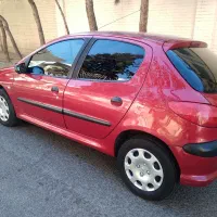 پژو ۲۰۶ تیپ ۳ قرمز استثنایی کم کار سالم مشابه نو|خودرو سواری و وانت|تهران, نیروی هوایی (پیروزی)|دیوار