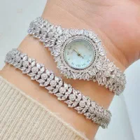 ساعت نقره و سرویس نقره با کمترین// اجرات