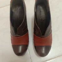 کفش چرم نو