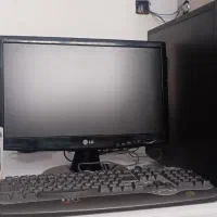 کامپیوتر کامل رم 8 گیگ مانیتور 19 اینچ