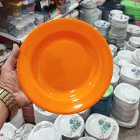 سرویس ملامین گرد/نارنجی/نشکن/قیمت قبل ارسال رایگان|ظروف سرو و پذیرایی|مشهد, کارمندان دوم|دیوار