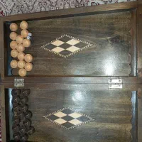 تخته نردوشطرنج تمام گردو|اسباببازی|تهران, امین حضور|دیوار