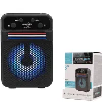 اسپیکر باند ۳ اینچ بلوتوثی فلشخور رقص نور ۷ رنگی|پخش‌کننده همراه|اردبیل, |دیوار