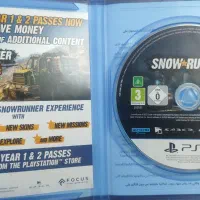 دیسک بازی snow runner برای ps5