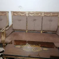 مبل 9نفره همراه با میز نهارخوری 8نفره