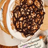 کیک خامه ای .کیک عقد.کیک عروسی.کیک خاستگاری|خوردنی و آشامیدنی|تهران, پرستار|دیوار