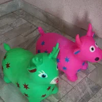 گاو و گوزن اسباب بازی نو خیلی کم استفاده شدن|اسباببازی بچه|همدان, |دیوار