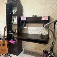 میز دیواری و کمد کتابخانه