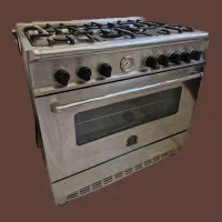 اجاق گاز فر دار