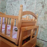 تخت گهواره ای نوزاد|تخت و سرویس خواب|ایرانشهر, |دیوار