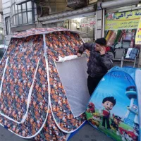 سایبان چادرمسافرتی چتر برزنت عشایری شیدسایبان|کوهنوردی و کمپینگ|تهران, افسریه شمالی|دیوار