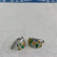 گوشواره روکش نقره میناکاری|جواهرات|تهران, دریان‌نو|دیوار