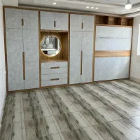 ساخت کابینت ام دی اف کمد دیواری درب چوبی|مصالح و تجهیزات ساختمان|شاهین‌شهر, گزبرخوار|دیوار