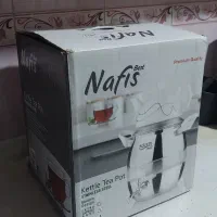 ست کتری و قوری نفیس استیل اکبند نو