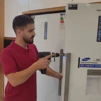 تعمیر شارژگازیخچال خانگی ویترینی ساید دوقلو(درمحل)