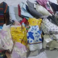 تیکه‌ پارچه‌های رنگارنگ مخصوص کارهای هنری|لوازم خیاطی و بافتنی|اسلام‌شهر, شهرک مفیدی|دیوار