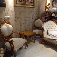 مبل سلطنتی مدل رها|مبلمان خانگی و میز عسلی|اصفهان, مهدی آباد|دیوار