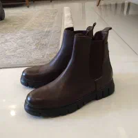 نیم بوت نو سایز ۳۹ تمام چرم|کیف، کفش، کمربند|ساری, |دیوار